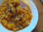 British Fruited Chicken Stew Dinner