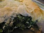 American Quick  Easy Spinach and Feta Phyllo Pie Appetizer