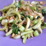 American Pak Choi with Pine Nuts and Sesame Seeds Dinner