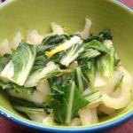 American Simple Baby Pak Choi in Oyster Sauce Dinner