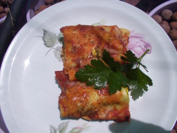 American Chickenpumpkin and Spinach Cannelloni Dinner