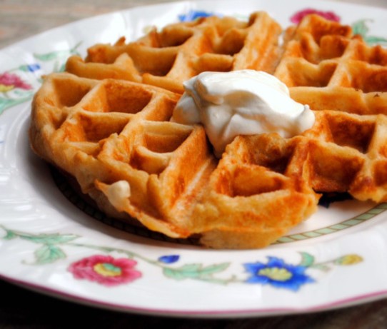 American Gingerbread Waffles 19 Dessert