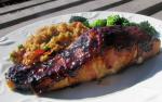 American Baconwrapped Hoisin Salmon BBQ Grill