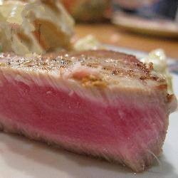 American Tuna Steaks with Sesame Dinner