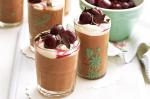 American Choccherry Mousse Recipe Dessert