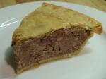 American Tourtiere french Canadian Meat Pie Appetizer