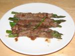 Asparagus Negimaki japanese Beef Rolls recipe