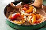 American Honey Peach and Ricotta Tarts Recipe Dessert