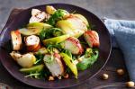 American Prosciutto Chicken With Pear and Hazelnut Salad Recipe Dinner