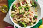 American Salami Broccoli and Cabbage Pasta Recipe Appetizer