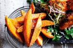 Canadian Spiced Sweet Potato Wedges Recipe BBQ Grill