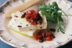 American Cheese And Olive Terrine With Olive Salsa Recipe Appetizer
