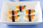 British Asparagus Salmon Battleships Recipe Dinner