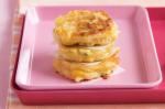 British Cheesy Vegetable Pikelets Recipe Appetizer