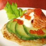 Salmon Carpaccio and Avocado recipe