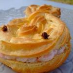 Zeppole with Salted Mousse with Salmon recipe
