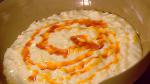 Indian Chilled Vanilla Rice Pudding with Orange and Cardamom Syrup Appetizer