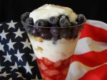 Canadian Red White and Blue Parfait 1 Dessert