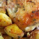 Pollo Con Le Patate chicken with Potatoes recipe
