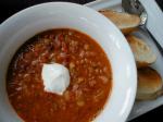 American Lentil  Tomato Soup Appetizer