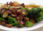 Canadian Sauteed Broccoli and Mushrooms Appetizer