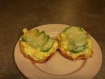 British Avocado  Egg Salad Open Faced Sandwich Appetizer