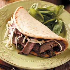 Canadian Tuscan Steak Flatbreads Appetizer