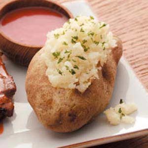 Canadian Twocheese Baked Potatoes Appetizer