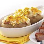 Canadian Twicebaked Potatoes with Bacon Appetizer
