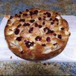 Canadian Apple Pie with Dried Cranberries Dessert
