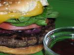 Chilean Cheddar Burgers With Balsamic Onions and Chipotle Ketchup 1 Appetizer