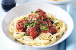 British Spaghetti With Tuna Balls Recipe Dinner