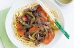 British Szechuan Beef And Vegetables Recipe Dinner