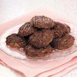 American Triplechocolate Brownie Cookies Dessert