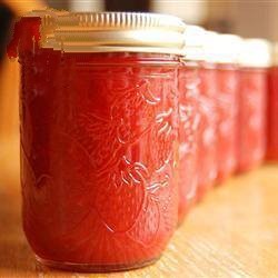 Canadian Strawberry Jam with Orange Dessert