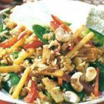 Canadian Asian Rice Salad with Bamboo Shoots Appetizer
