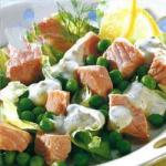 Canadian Salmon Salad with Peas and Dill 4 Appetizer