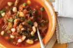 American Tomato and Lamb Bean Soup Recipe Appetizer