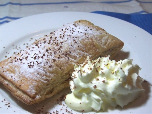 American Chocolate and Hazelnut Pastries Dessert