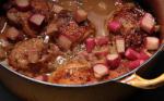 Rhubarbbraised Chicken Thighs Recipe recipe