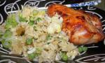 British Barbecue Chicken With Fried Rice BBQ Grill