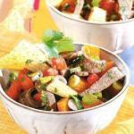 Chilean Mexican Salad of Beef with Chile Appetizer