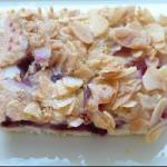 American Sour Cherry Cake with Almonds from Sheet Dessert