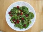 American Splendid Raspberry Spinach Salad Dessert