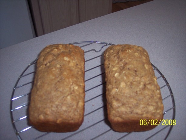 American Cinnamon Applesauce Bread Breakfast