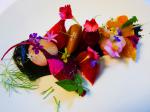 Baby Beetroots with Burned Carrot Puree recipe