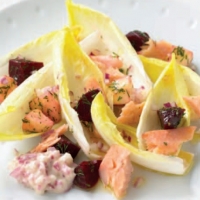 American Smoked Trout Salad Appetizer