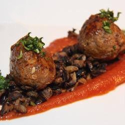 American Meatballs Keftas Appetizer