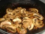 Swiss Mushrooms for Steak Appetizer