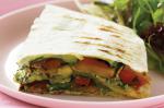 Mexican Chargrilled Vegetable And Pesto Ricotta Quesadillas Recipe Appetizer